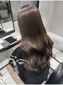 垢抜け王道ブラウンカラー