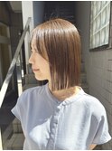 ストレートボブ×ミニボブ×切りっぱなしボブ×透明感×横浜