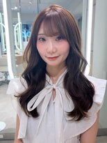 オモチャ 銀座(OMOCHA)&nbsp;韓国レイヤーカット/艶ブラウンロング
