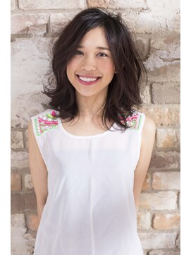 ヘアサロンキュー(hair salon que) エアリーナチュラルスタイル☆