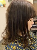 ハイライトグレージュカラー担当中嶋【十条美容室LikkleMore】