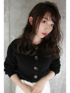 ロロネー(Lolonois) 【Lolonois野田】ローライト暗髪セミディ