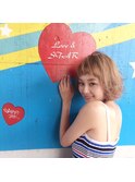 毛先パーマことりベージュ小顔マニッシュショート30代40代50代