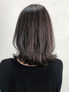 アイティー バイ アルバム 中野店(IT by ALBUM) シアグレージュ_オリーブカラーハイライトカラー_ba305952