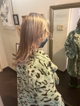 スマイロンナイロン ヘアー(smile on nylon hair) ハイトーンペールカラー