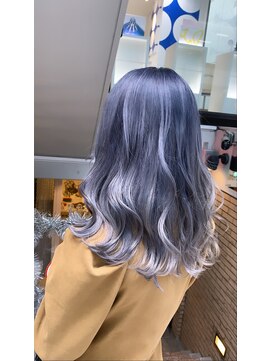 ラフ 難波店(LAFF) #黒髪#ボブルフ#ネビージュ#小顔#ワンレン