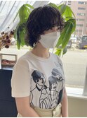 うざっためのパーマヘア。stylist 高橋裕貴