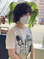 アットラップレーヴ(attrape-reve) うざっためのパーマヘア。stylist 高橋裕貴