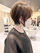 ヴィサージュタイム(VISAGE thyme) 大人丸みショートボブ/ショート/マッシュショート/ハイライト