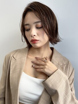 ヴェイン 渋谷(vain) ★ボブウルフ小顔カットエアリーカールうる艶髪美髪