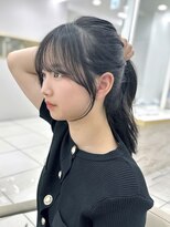 マウル 栄(MAEUL) 韓国顔まわり ブルーブラック