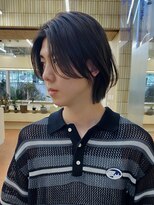 パークレーン アイス イヴェン(park lane ICI yeven)&nbsp;メンズボブ　切りっぱなしボブメンズ　メンズカット　ボブ　rena