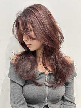 クム(kumu) 韓国へア/レイヤー/顔周り/ボブ/透明感カラー