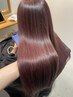 【髪ダメージ減】カット＋髪質改善フルカラー＋髪質補修ナノスチームTR