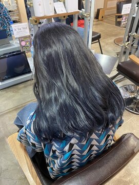 テーラヘアー 稲毛店(TELA HAIR) ブルー☆グラデーション