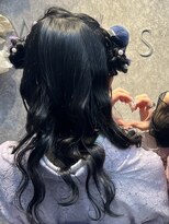 バサラ 池袋店(VASARA)&nbsp;ツインハーフアップ♪着物ヘア/浴衣ヘア/卒業式ヘア/成人式ヘア