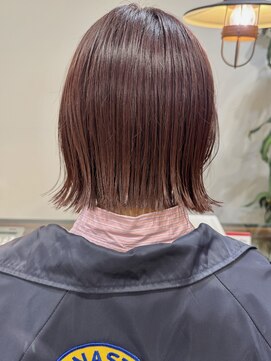 エテ(ete) ボブフェイスレイヤー×レッドブラウン