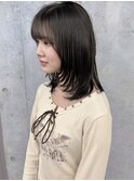 レイヤーカットフェミニンロングレイヤーこなれヘア