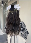 袴着付け×ヘアセット