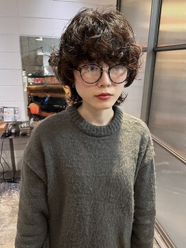 トワ バイ リンネ(Towa by Lin’ne) 10代からオトナ女性まで似合う『マッシュウルフパーマ』