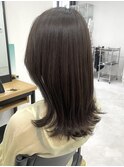 顔周りレイヤー　くびれ巻き