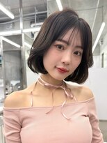 アイヴィー(IVY)&nbsp;韓国ヘア 顔まわりカット 結べるボブ【肥田亜沙美】