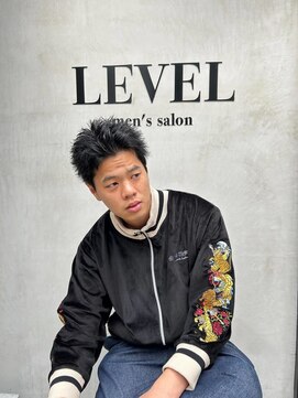 レベル 葛西店(LEVEL) スパイキーショート MEN'S HAIR ベリーショート 葛西LEVEL