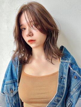 アカラ(acala) くびれカーテンバングボブ【イルミナカラー/髪質改善/ボブ】
