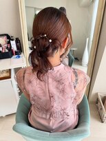 サロンナビ(Salon Navi)&nbsp;ニュアンスヘアセット/お呼ばれヘアセット/アップスタイル