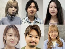 口コミ高評価の理由、あなたの髪で体感して。】感性と技術で魅せる、信頼のスタイリストたち。