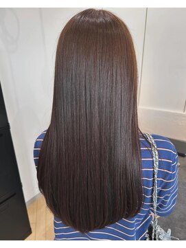 ユニ バイ マグ 長野店(Uni.by Mag) ツヤ髪ストレート髪質改善美髪ロング