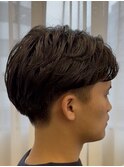 マッシュ/毛流れ/学生ヘア/ニュアンスパーマ/池袋メンズカット