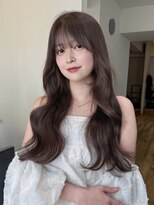 コート 表参道(Cote)&nbsp;美髪レイヤー/ロングレイヤー/ロングヘア/赤み消しベージュ