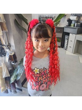 キッズダンスヘア