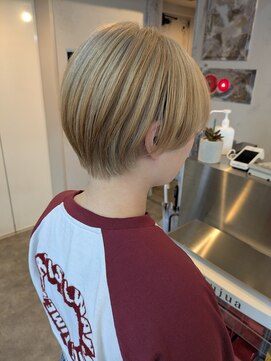 ヘアスタジオニコ(hair studio nico...) 金髪ショート