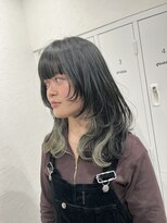 イノセンス 西宮北口店(innocence)&nbsp;【innocence】西宮/イヤリングカラー/オリーブグレージュ＠宮本