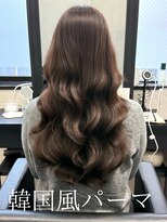 エース 梅田(ace)&nbsp;コテ巻き風パーマ /韓国風パーマ/デジタルパーマ/レイヤーカット