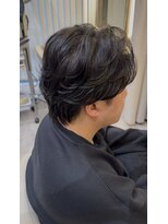 アルコ 三軒茶屋(alco)&nbsp;三軒茶屋 三宿 ニュアンスパーマで朝楽メンズヘア
