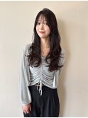 レイヤーカット×グレージュカラー