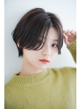 ウニカ デ ビエモン(UN1CA de BIEMON)の写真/UN1CA de BIEMONだけの骨格/個性に合わせたCutで小顔見せ♪360度どこから見てもカワイイスタイル☆