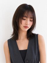 ヘアーメイク トレコローリ(hair make trecolori)&nbsp;【trecolori 津田沼】ミディアムレイヤー