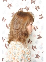 Resortsalon M【新宿東口店】　２WAYバングデザインカラー♪