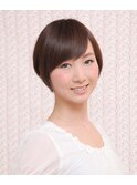 大人ナチュラルショートボブ