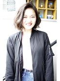 『京都 ルーナ』 くせ毛風ボブ 【草木真一郎】立上げバング