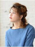 ボブでも簡単！お手軽くるりんぱ。【EART熊本光の森】