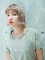 リリアン 青山(relian)&nbsp;ハイトーン切りっぱなしボブ