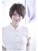 束感ショートヘア♪動きのあるスタイル