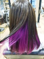 ノア 大宮店(Noa)&nbsp;ピンクベージュ/バイオレット/ショートヘア/カット＋カラー