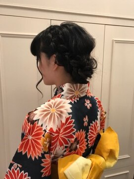 ネオリーブリノア 北千住東口店(Neolive Linoa) ゆるふわ浴衣ヘアセット(8)