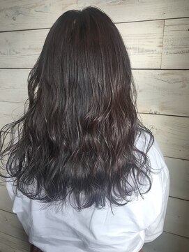ベルクープス 天王寺店(Belle Coupes) 【ベルクープス天王寺】川島あずさ暗髪ラベンダーベージュ